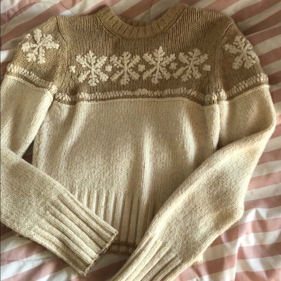 Abercrombie & Fitch Sweaters - Snowflake sweater